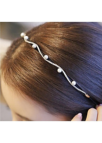 Bờm cài tóc đính đá lượn sóng dễ thương BN102