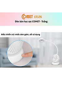 Đèn Bàn - Đèn Sạc 2 Trong 1 LED COMET CT176