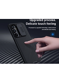 Ốp lưng cho Samsung Galaxy S23 FE bảo vệ camera chống sốc hiệu Nillkin Camshield có khung & nắp đậy bảo vệ Camera - Hàng nhập khẩu