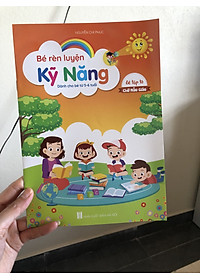 Bộ 8 cuốn Bé Rèn Kỹ Năng Dành Cho Bé 5-6 Tuổi