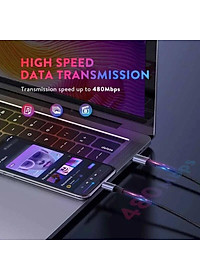 Ugreen UG60762US304TK 3m cáp usb type c ra lightning bọc nhôm chống nhiễu màu đen - HÀNG CHÍNH HÃNG