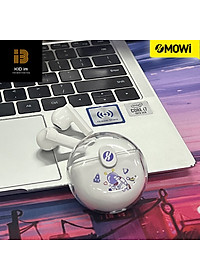Tai nghe True Wireless XMOWI T2 Bluetooth5.0, điều khiển cảm ứng, chế độ gaming, hỗ trợ nghe đơn hoặc đôi 2 bên tai với micro HD chống ồn dành cho IOS và Android- Hàng Chính Hãng