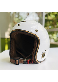 Mũ Bảo Hiểm 3/4 RONA R8 Freesize Vòng Đầu 55-59cm - Hàng Chính Hãng