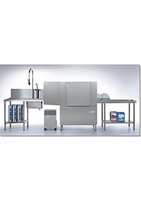 Máy rửa chén băng tải Winterhalter STR 200 có khoang rửa sơ – Hàng chính hãng