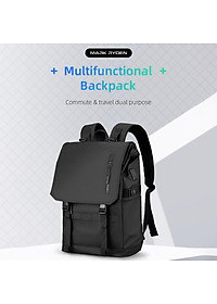 Balo Văn Phòng Chống Nước Chống Trộm Đựng Máy Tính Xách Tay 2 Cổng Usb Tiện Dụng Dung Tích Lớn Mark Ryden
