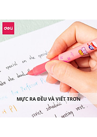 Bút máy bút mực học sinh ngòi kim tinh luyện chữ đẹp tập viết Super Wings Deli - Thiết kế mẫu mã đa dạng, ngòi bút chất lượng cao, màu sắc bắt mắt kèm hộp đựng - CQ894