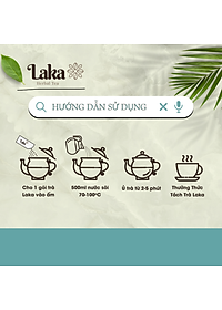 Trà Cà Phê Cascara LAKA Gói 5gr, 100% vỏ cà phê chín mọng Hỗ Trợ Giảm Cân, Ngừa Lão Hóa Và Ổn Định Đường Huyết