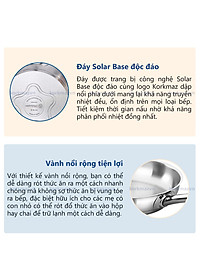 Chảo inox 18/10 Korkmaz Proline 24 cm - 1.8 lít