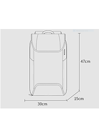 Balo nam thời trang tích hợp chống trộm chống nước cao cấp phong cách châu âu