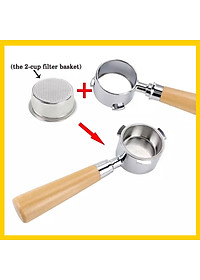 Tay Pha Cho Máy Delonghi | Espresso Coffee Bottomless Portafilter 51mm for DeLonghi