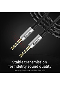 Dây cáp âm thanh Audio 3.5 Baseus M30 LV141- hàng chính hãng.