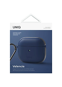 Ốp Case Bảo Vệ Cao Cấp Thương Hiệu UNIQ Valencia Antimicrobial dành cho Airpods 3 - Hàng Chính Hãng