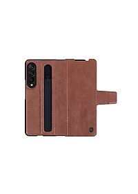 Bao Da dành cho Samsung Galaxy Z Fold 3 hiệu Nillkin Aoge Leather Cao Cấp - Hàng nhập khẩu