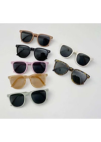 Kính trẻ em gọng gập, kính mát chống tia UV400 phong cách Hàn Quốc bé trai bé gái nhiều màu từ 1 tuổi đến 6 tuổi