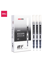 Bút Bi Nước Mực Gel Nhiều Màu Lẻ Chiếc Deli - Mực Trơn Đều Nhanh Khô Không Lem Phù Hợp Hoc Sinh Văn Phòng Ghi Chép Trang Trí Sổ Tay Kế Hoạch Planner - S853