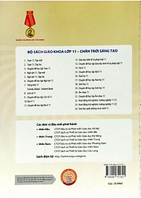 Hoá Học 11 (Chân Trời Sáng Tạo) (2023)