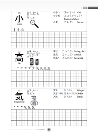 Tập Viết Tiếng Nhật Căn Bản - Kanji _MT