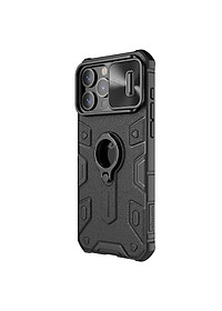 Ốp Lưng Nillkin CamShield Armor Cho iPhone 15 Pro / iPhone 15 Pro Max - Hàng Chính Hãng