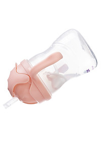 b.box Disney Bình nước 360 độ cho bé tập uống nước 240ml - Cam Pastel