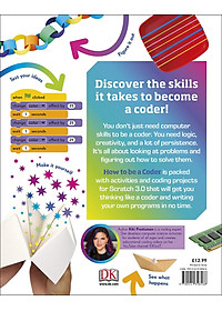 Sách How To Be A Coder: Learn to Think like a Coder with Fun Activities, then Code in Scratch 3.0 Online! (Hardback)