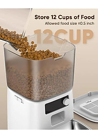 Máy cho thú cưng ăn tự động Oneisall PFD-001 Pro cài đặt thời gian - Hàng chính hãng