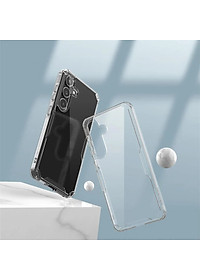 Ốp lưng TPU chống sốc cho Samsung Galaxy S24 Plus / S24 Ultra hiệu Nillkin Nature TPU Pro Case (chống chịu mọi va đập bảo vệ các góc, siêu mỏng chỉ 0.6mm) - hàng nhập khẩu