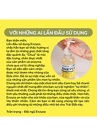Nước lau đa năng sinh học ENZYCO 475ml - Chiết xuất Bồ hòn và Enzyme Dứa