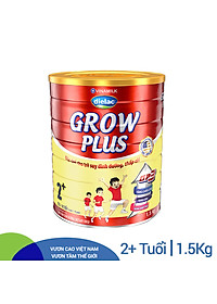 Sữa Bột Vinamilk Dielac Grow Plus 2+ (1500g / Hộp Thiếc)