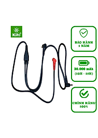 Dây cáp DC kết nối 2 Quạt vào Pin Áo Điều Hòa Cao Cấp, Gia cường chống đứt, không lo gián đoạn sử dụng