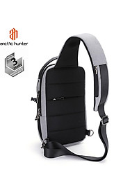 Balo đeo chéo một dây Arctic Hunter XB00105 chất liệu Oxford chống thấm nước, unisex nam nữ,trang bị cổng sạc USB