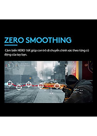 Chuột game hiệu suất cao Logitech G502 Hero RGB Lightsync - Hàng chính hãng