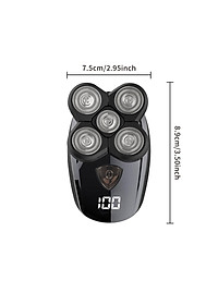 Máy cạo râu điện đa chức năng York Seiko 9 Lưỡi, Dùng Cho Người Đầu Hói - Hàng GIA DỤNG VIP