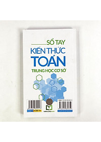 Sách: Sổ Tay Kiến Thức Toán Trung Học Cơ Sở - TSTRH