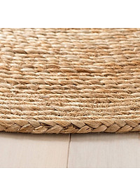 Thảm trải sàn tròn ONGTRE bằng Cói trang trí nhà cửa chụp ảnh nhiều kích thước 60/80/100/120/150/180cm