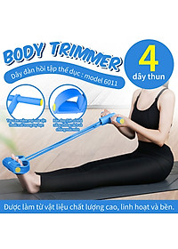 Dây Đàn Hồi Kháng Lực 6011 ,  Ống Bàn Đạp Mắt Cá Chân Kéo Bàn Đạp Tăng Áp,Thể Dục Căng Dây Di Động Có Thể Tái Sử Dụng