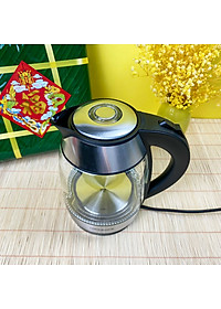 Ấm đun siêu tốc Lock&Lock thân bình thủy tinh dung tích 1.8L công suất 1850W EJK418SLV - Hàng chính hãng