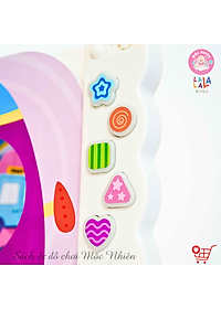 Sách âm thanh Lalalook đồ chơi kích thích thị giác não bộ phát triển cho bé sơ sinh Lalala baby