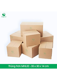 20 Thùng hộp carton - Mã MHL32 - Kích thước 35x30x14 (cm)