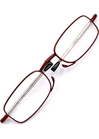 Kính lão gọng xếp 868 màu đỏ tròng lão 1.5 độ_nữ