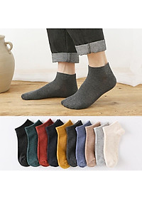 Set 10 Đôi Tất Cổ Ngắn Unisex Đa Sắc Chống Hôi Chân BT11 giá rẻ tốt