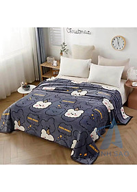 Mền lông tuyết dày dặn cao cấp kích thước đa dạng mềm mịn mùa hè, giữ ấm mùa đông dùng phòng máy lạnh dễ gấp gọn