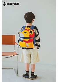 Balo Trẻ em từ 5 tuổi Beddybear Cute Bag 2.0 Phù hợp cho bé trai gái học Mẫu giáo chuẩn bị vào lớp 1 .Thiết kế chống gù, Chất liệu da PU hạn chế thấm nước