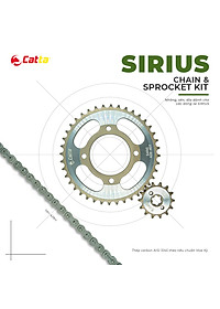 Nhông Sên Dĩa SIRIUS, SIRIUS Fi, TAURUS, SIRIUS 50cc, SIRIUS 110 - Nhông sên dĩa CATTA chất lượng cao 