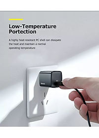 Sạc Nhanh Baseus 20W USB C Hỗ Trợ Sạc Nhanh Type C PD Cho iPhone - Công Nghệ Power Delivery 3.0 QC 3.0 - Hàng Chính Hãng