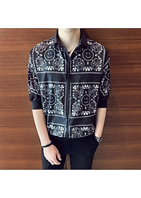 áo sơ mi nam - họa tiết mới lạ, form rộng, lựa chọn số 1 cho các MEN (D1)