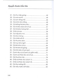 Sách Những Món Ăn Chế Biến Từ Cá (Tái Bản)