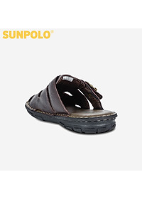 Dép Rọ Nam Da Bò Cao Cấp SUNPOLO SUA20