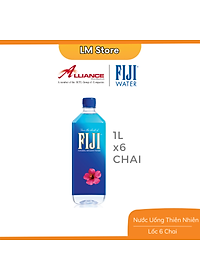 Nước Khoáng Thiên Nhiên Fiji (6 Chai x 1L)