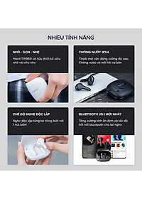 Tai nghe TWS Havit TW959, Bluetooth 5.1, Độ Trễ Tới 65ms, Nghe Độc Lập, Pin Tới 20H -  Hàng Chính Hãng Dizigear