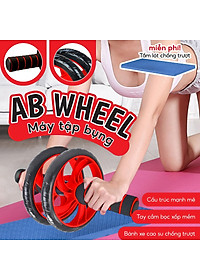Dụng cụ tập cơ bụng RW001 - RW099 - RW100 2 Bánh - 4 Bánh chống đẩy,Con lăn tập bụng thế hệ mới có trợ lực, chống trơn trượt,dụng cụ plank tập gym giúp eo thon gọn hàng cao cấp